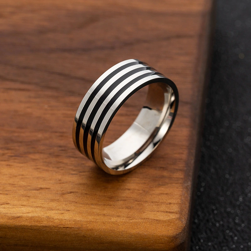 Fashion Stainless Steel Oil Dropping Ring