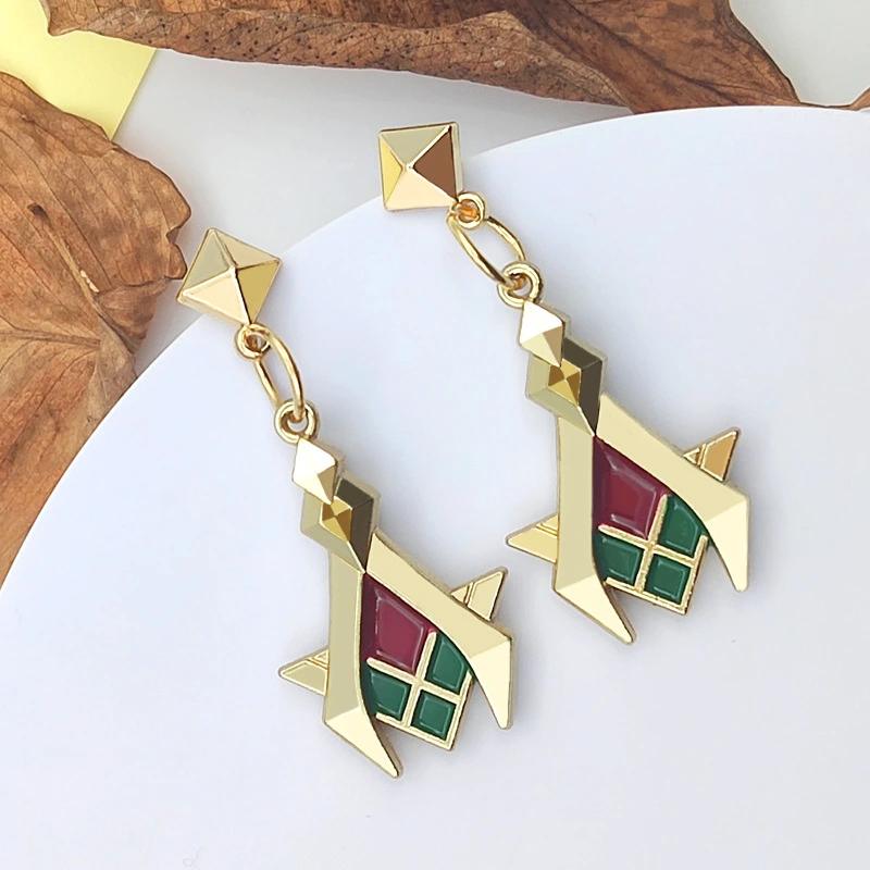 Jewelry Kawei Earrings Cosplay Personalized Pairing