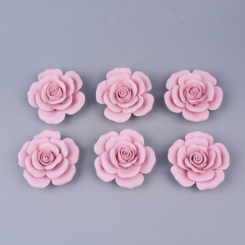 Pink Rose Ceramic Fragrance Expanding Decoration