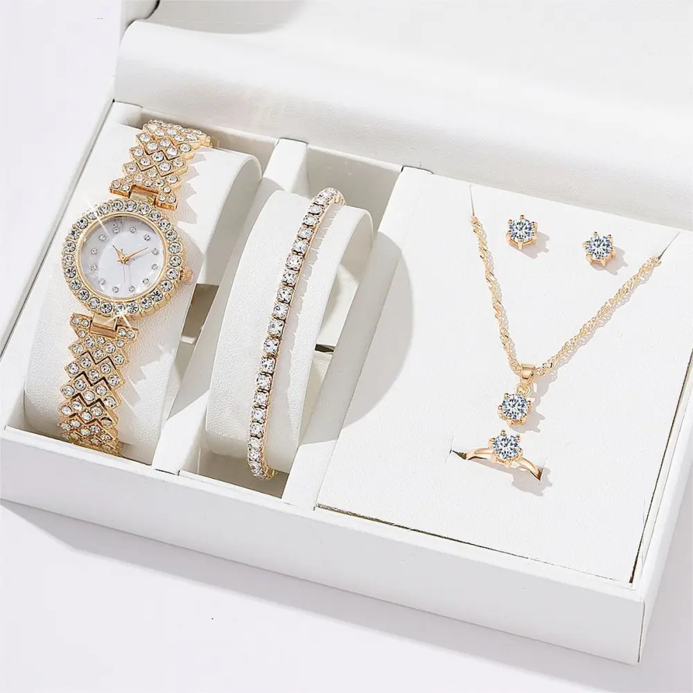 Women's Alloy Quartz Watch Earrings