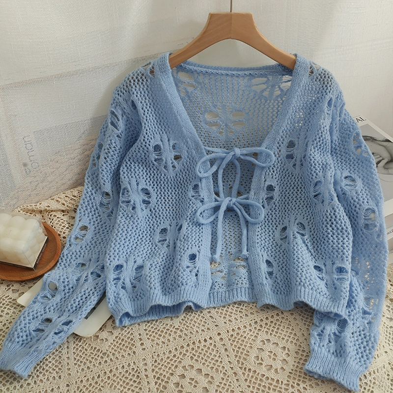 Blue Cardigan