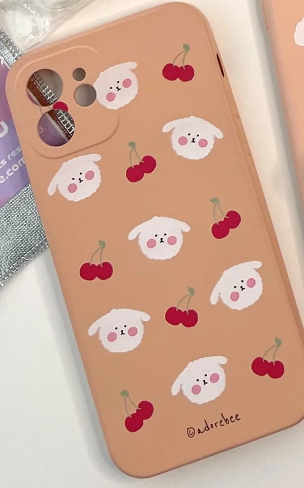 Cherry Fluffie Silicone Case - New listing