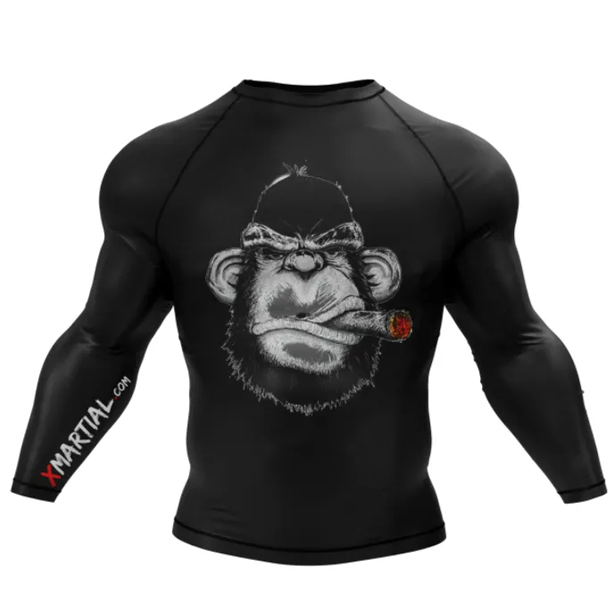 CONGO GORILLA RASH GUARD - XMARTIAL SLEEVE