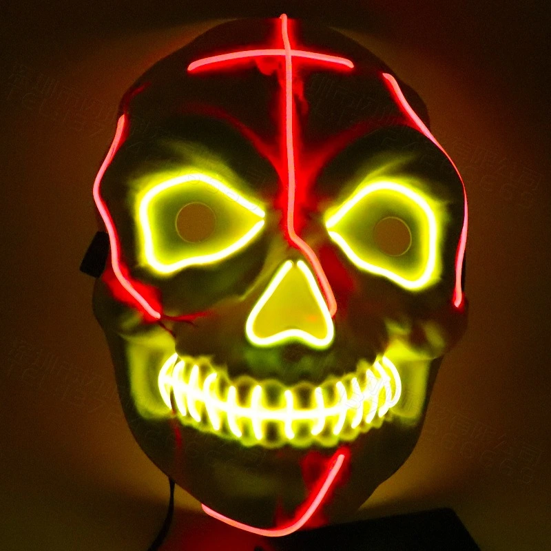 LED Horror Halloween Mask