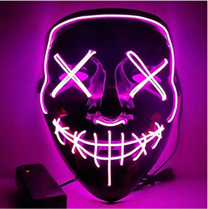 Halloween Mask LED Light Up