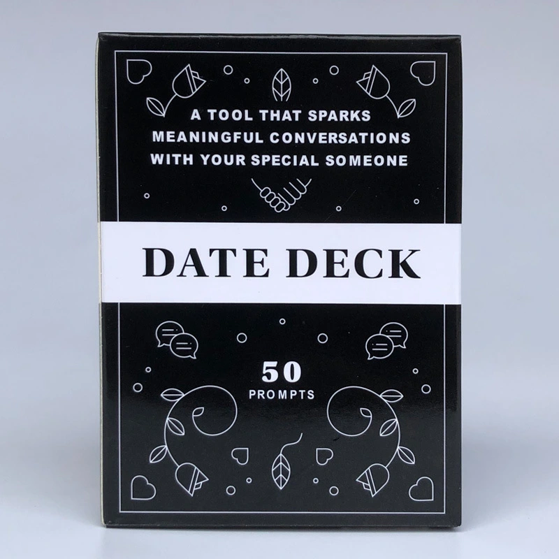 Romantic Couple Game Paper Cards