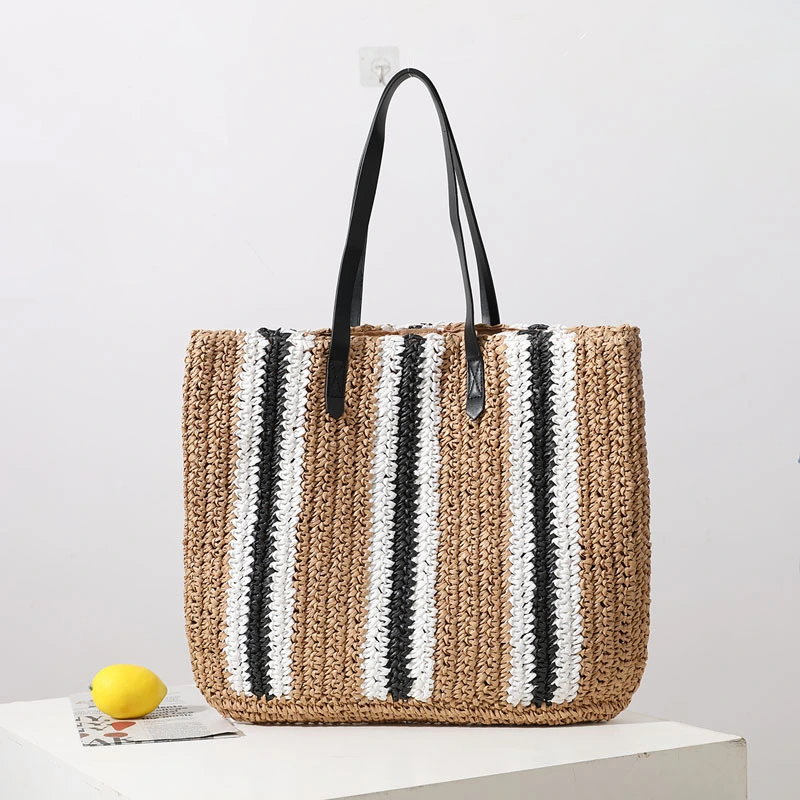 Single Shoulder Large Capacity Hand Woven Bag