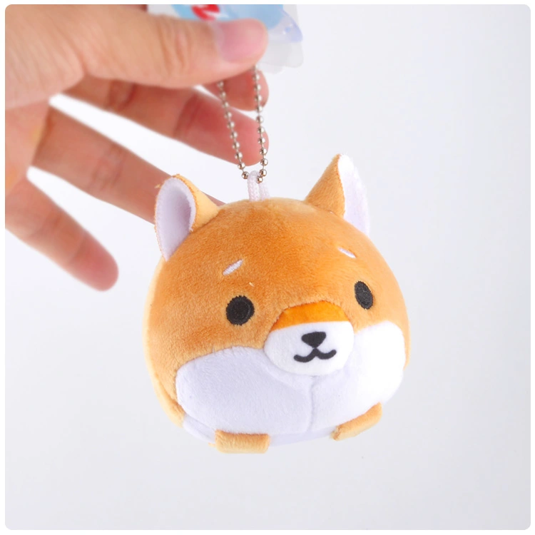 Cute dog plush toy pendant