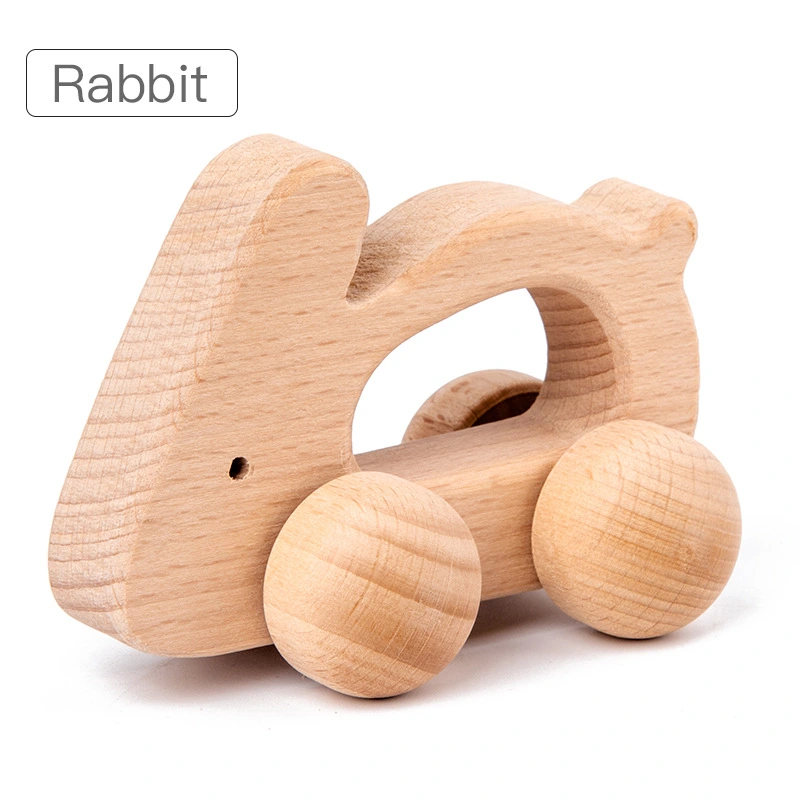 Wooden Educational Sliding Toy Car