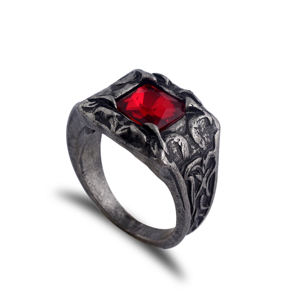 Fashion Retro Men's And Women's Gemstone Ring