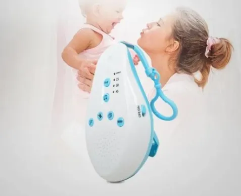 Spot Sale Baby Soothing Bed Bell White Noise Coaxing Sleep Aid DIY Recording Message Music Sounder