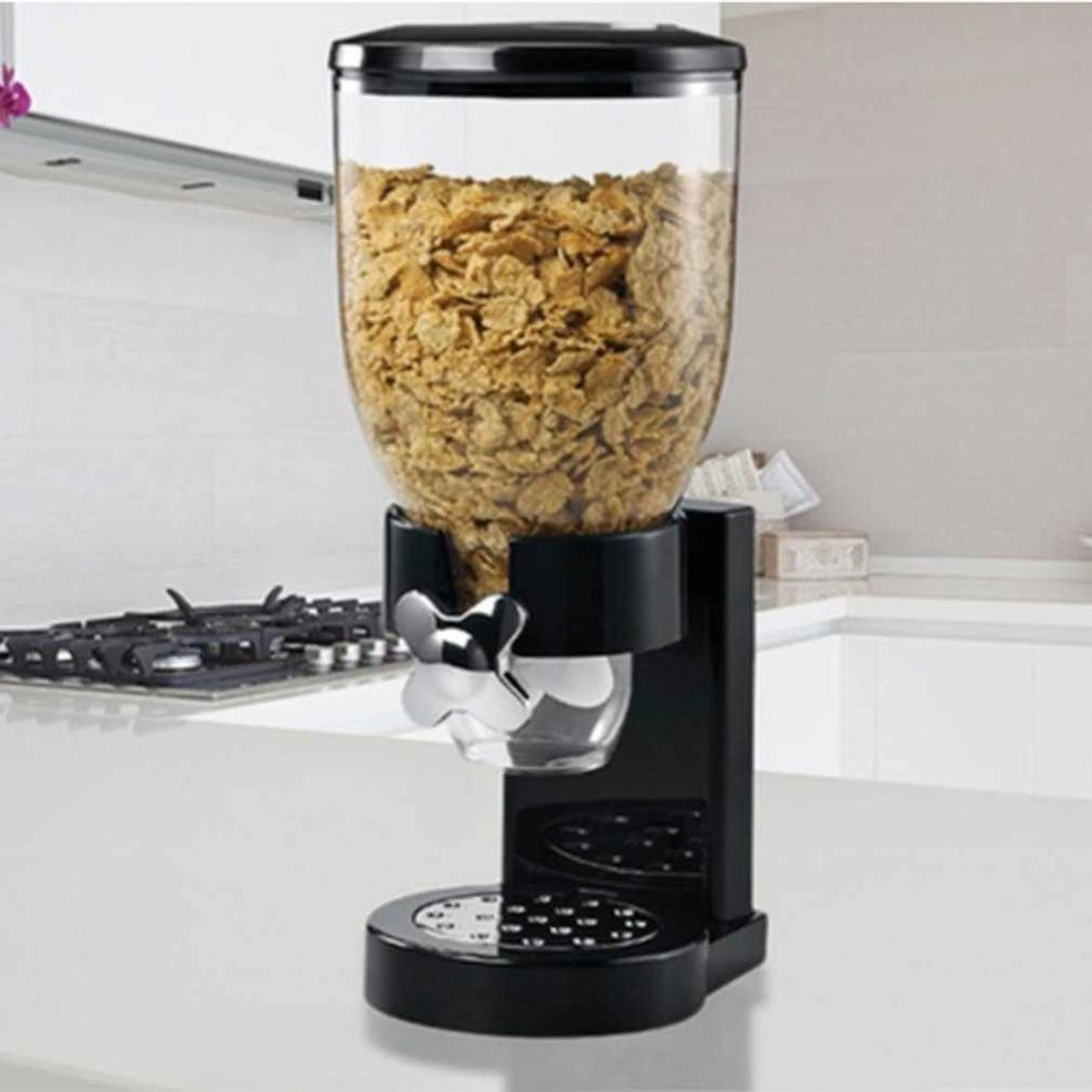 Single-head plastic food dispenser oatmeal cereal machine