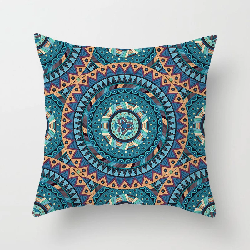 Mandala printed pillowcase Ramadan super soft sofa