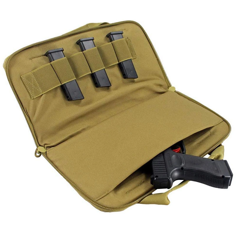 Tactical Gun Bag Storage Bag Tactical Pistol Bag Portable Men's Sports Field Army Fan Bag Invisible Gun Bag