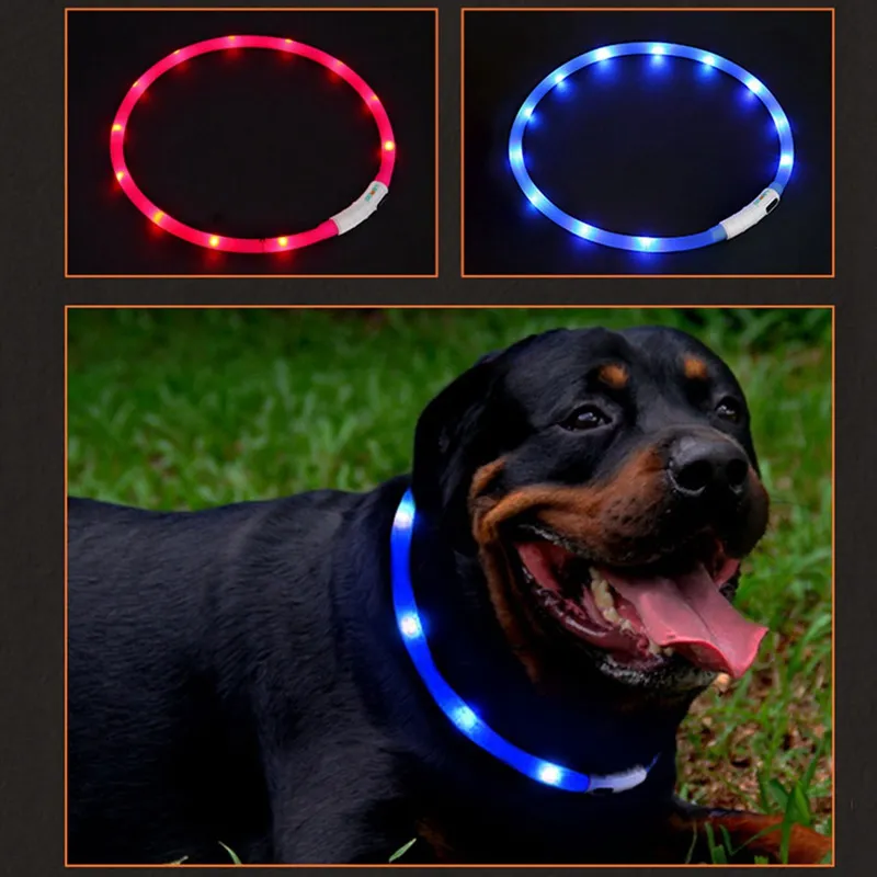 Luminous And Bright Warning Collar Can Be Freely Cut To Length