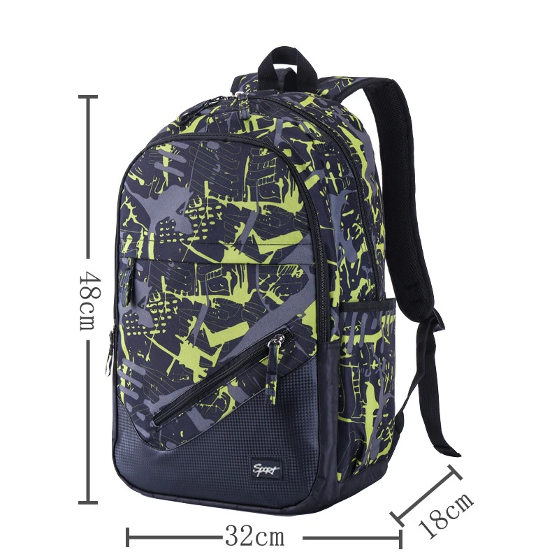 Boys Schoolbag Fashion Backpack High School