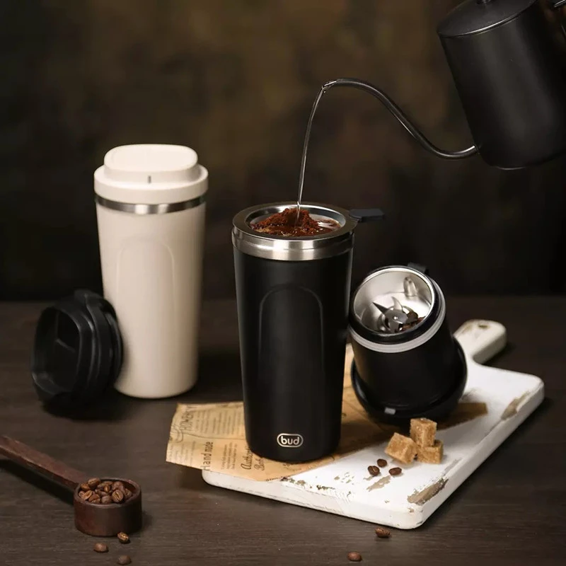 Portable Coffee Machine Electric Grinder Integrated Hand Cup Mini Small