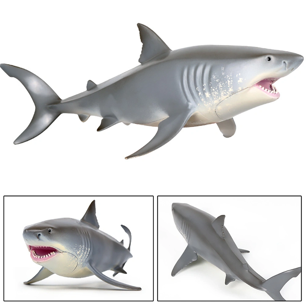 Children's emulation Great White shark  model toy