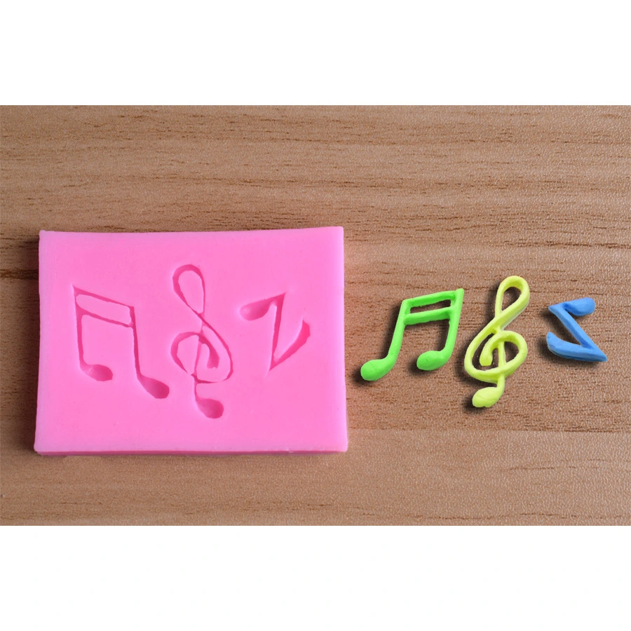 Music Symbol Fondant Cake Silicone Mold