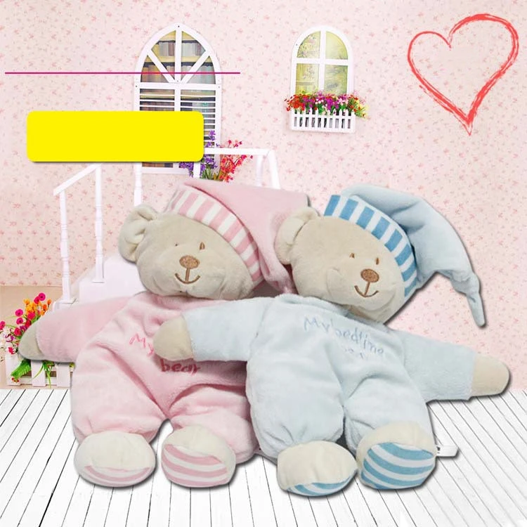 Baby Sleep Soothing Bear Doll Plush Toy