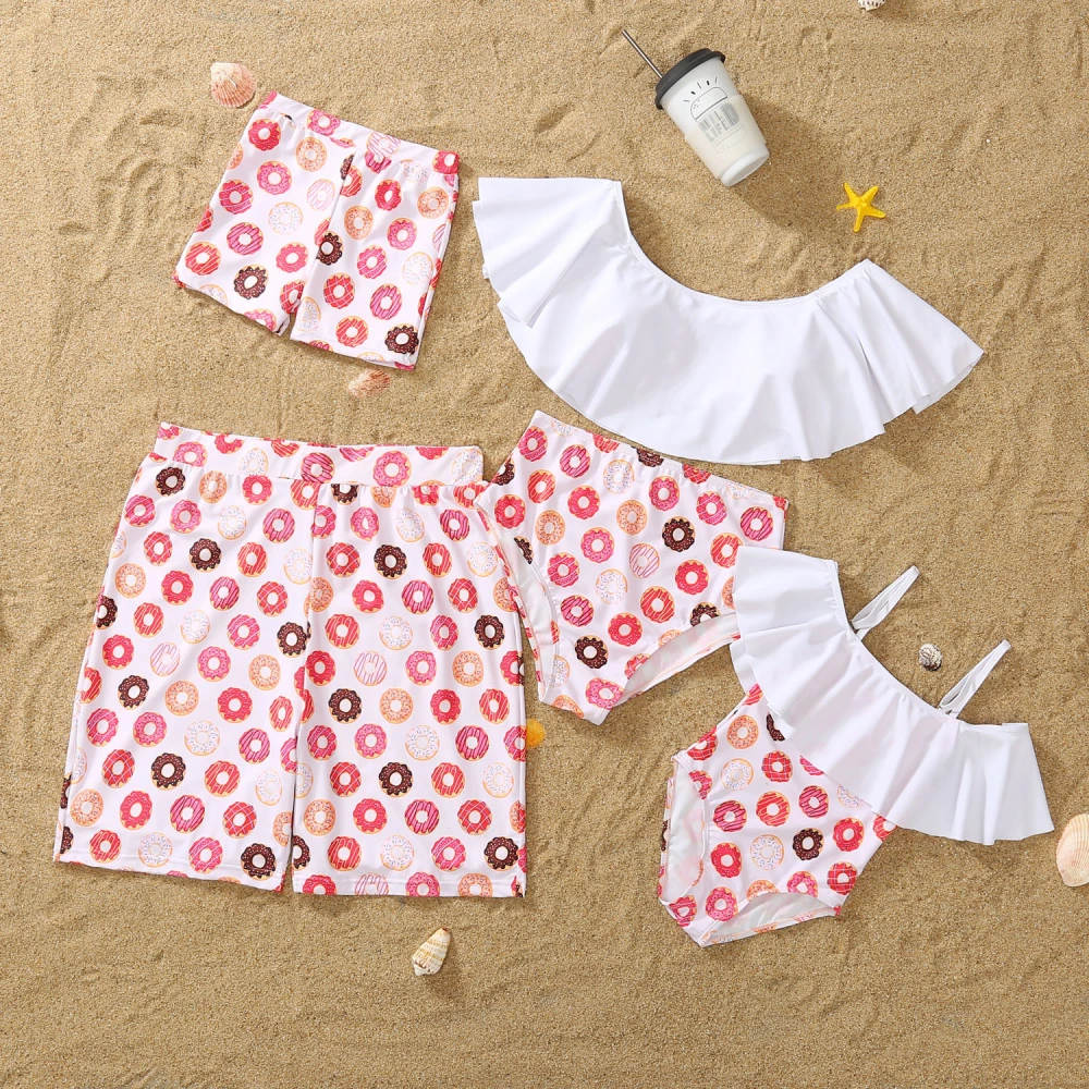 Moda Estiva Mamma E Bambini Bikini Famiglia Abbinamento Costumi Da Bagno Mamma E Me Vestiti Madre Figlia Costume Da Bagno