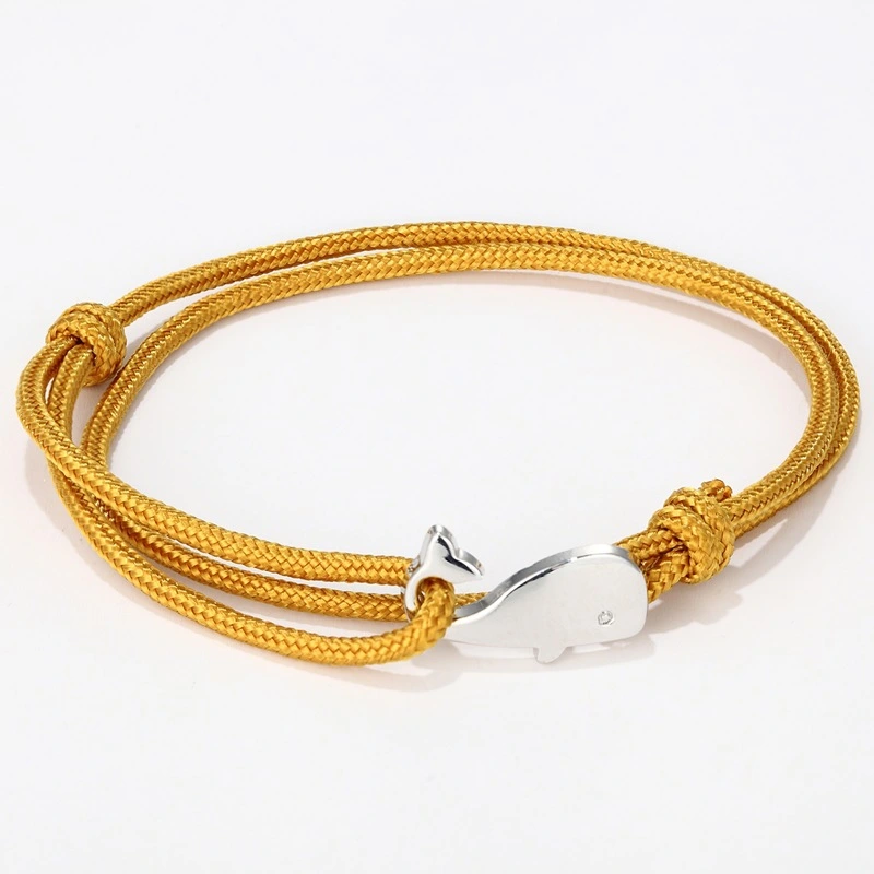 Korean Small Whale Umbrella Rope Bracelet Multi-turn Adjustment