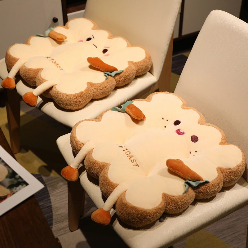 Cute Toast Cushion Fart Cushion Office Chair