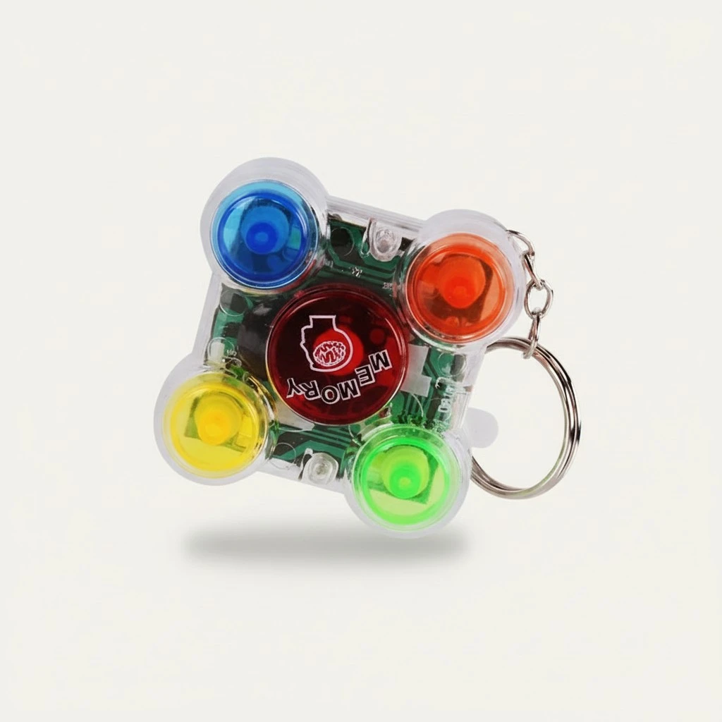 Mini Handheld Game Console Memory Game Console Keychain