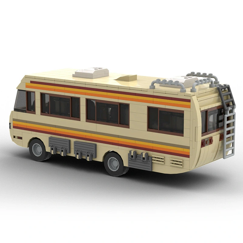 Buildmoc Classic Creative American Drama Breaking Bad Lao Bai's Work Car Lego Assembled Building Blocks Educational Toys