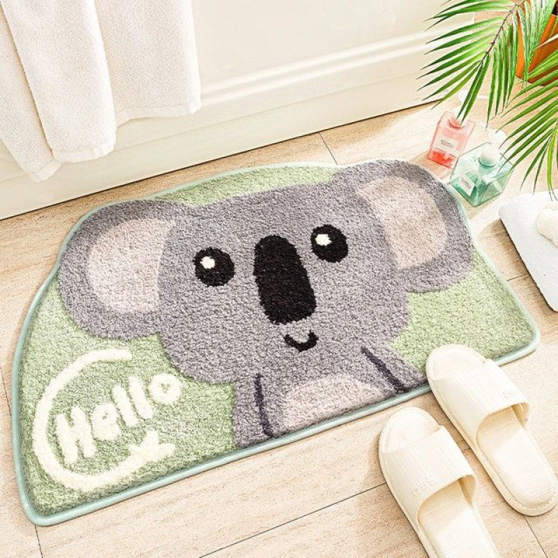 Bathroom Absorbent Household Carpet Foot Pad Non-slip Mat