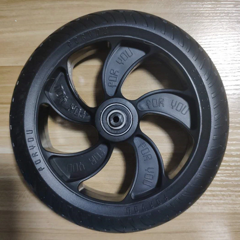 Environmentally Friendly And Wear-resistant Solid 8-inch Polyurethane Wheels Electric