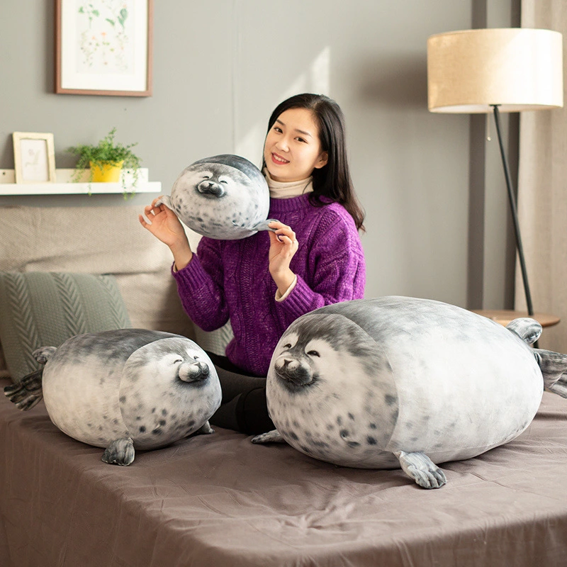 Imitation seal doll cuddle plush toy