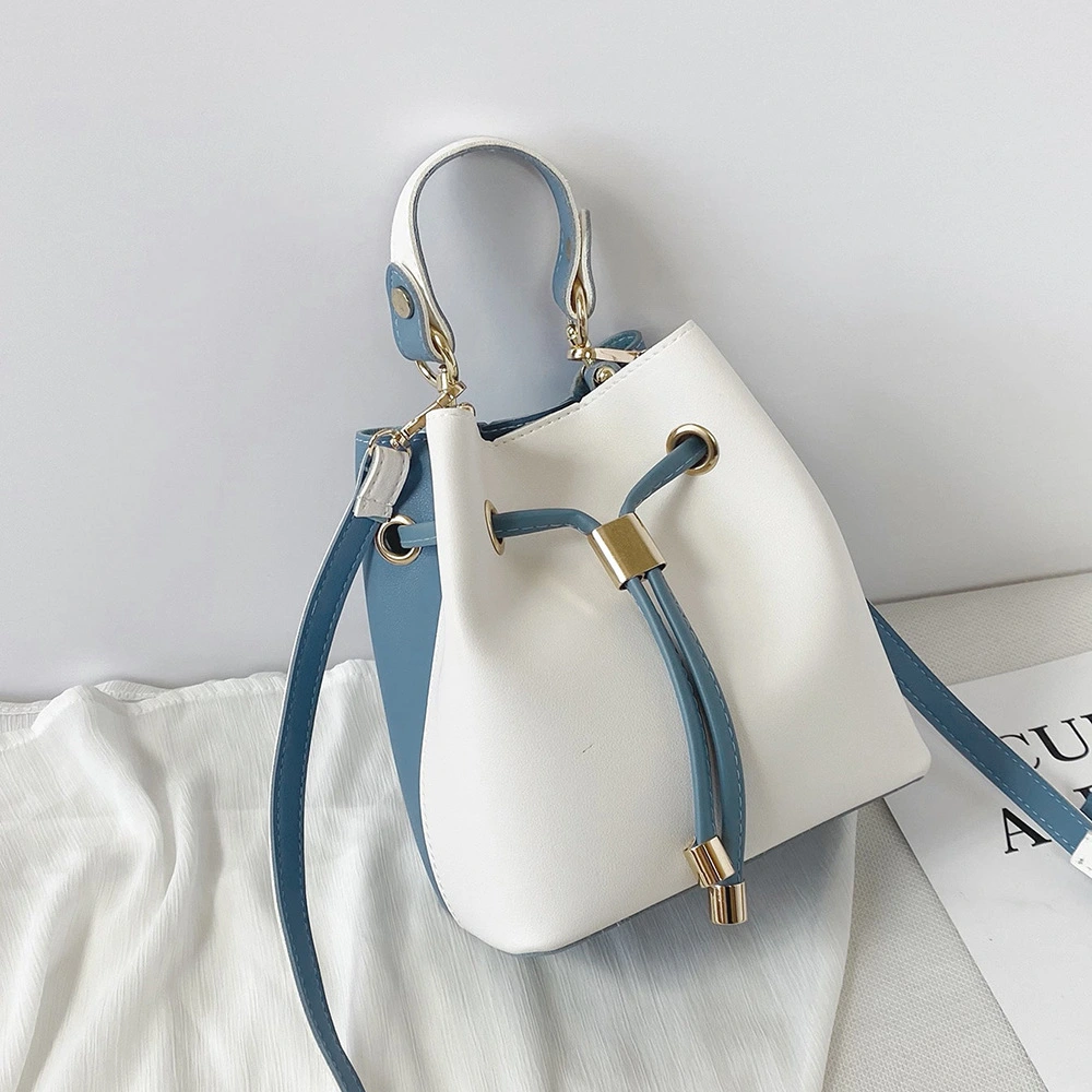 Simple One Shoulder Trendy All Match Bucket Bag
