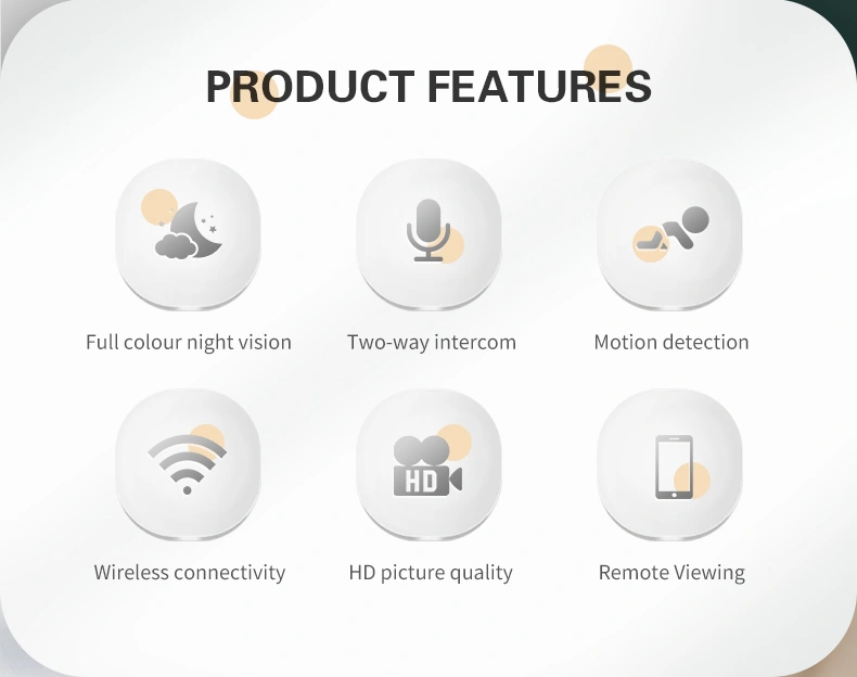 A10 Camera Network Yundai HD 1080P Wireless WiFi two -way voice intercom Camera home monitoring