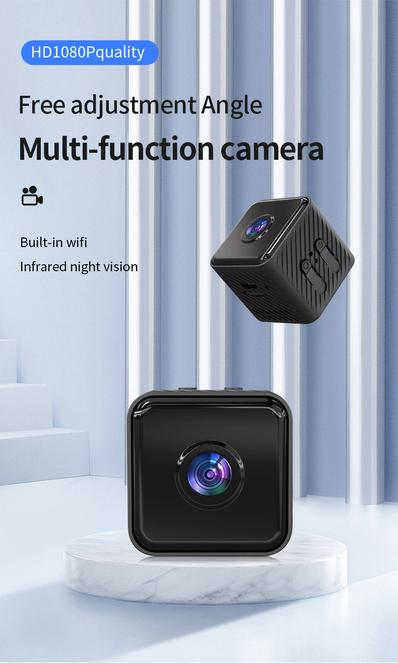 X2 Square IP Camera 1080p Hd Wireless Wifi Camcorder Night Vision Motion Detection Security Surveillance Camera
