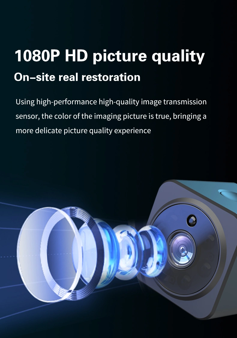 AS02 HD wireless WiFi camera 1080p two -way intercom monitoring camera intelligent security small camera