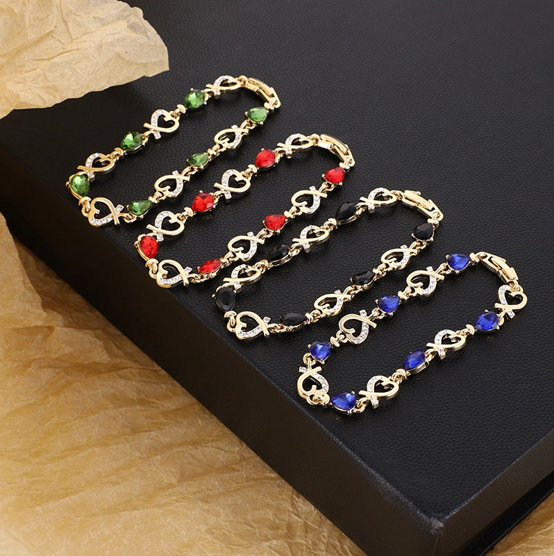 European And American Crystal Bracelet For Women Zircon