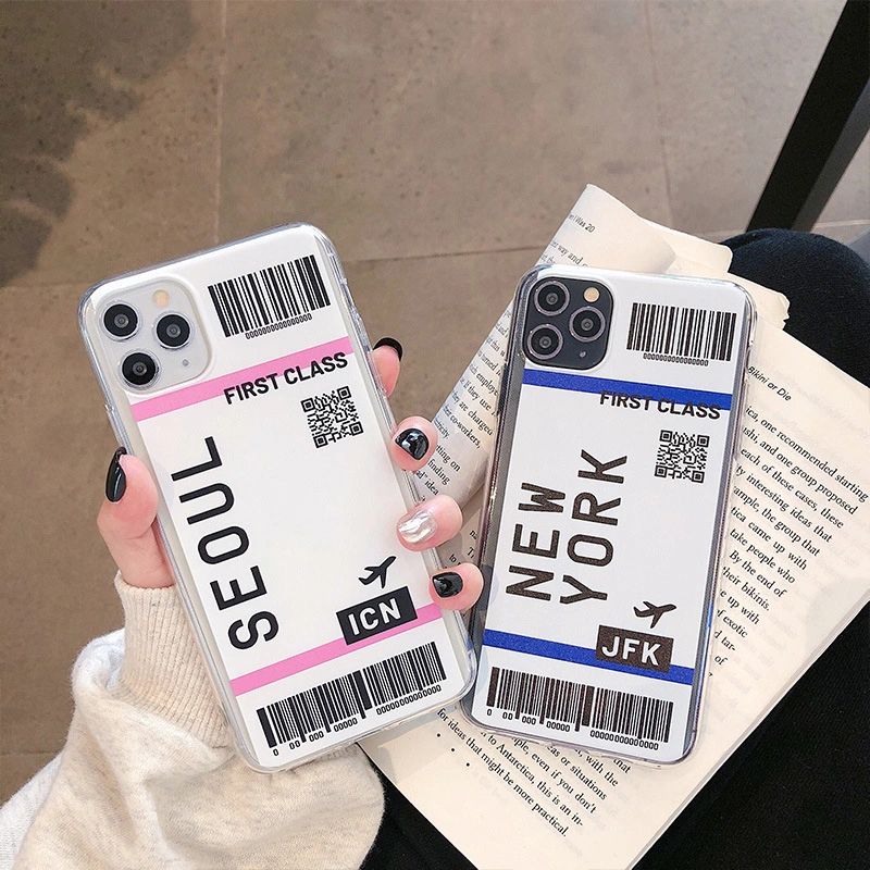 Boarding pass phone case