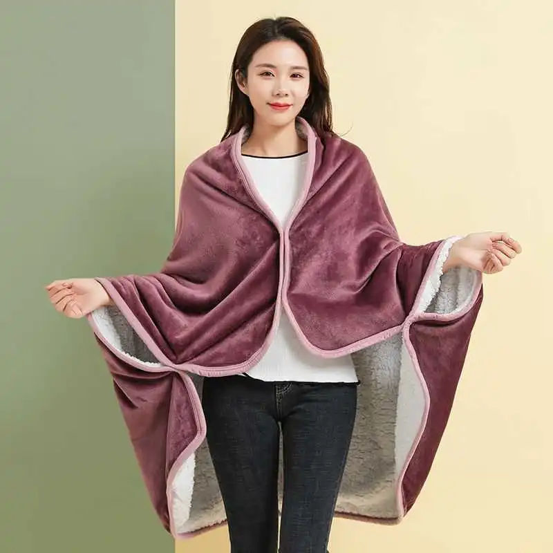 Student Lunch Break Single Office Nap Thick Shawl Blanket