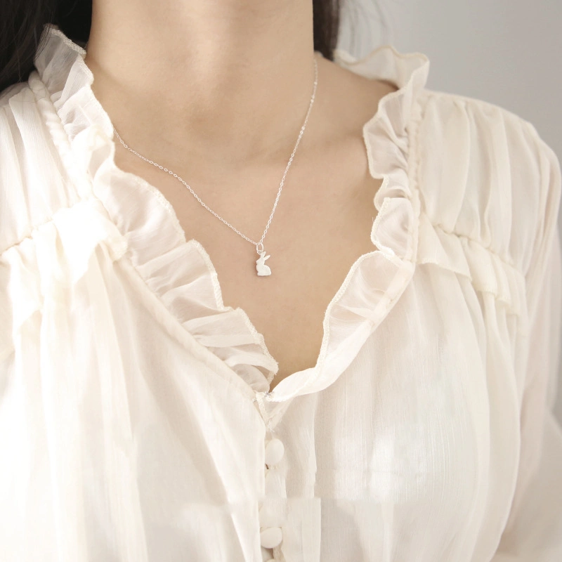 Well-behaved Little Rabbit Necklace Female Wild Clavicle Chain