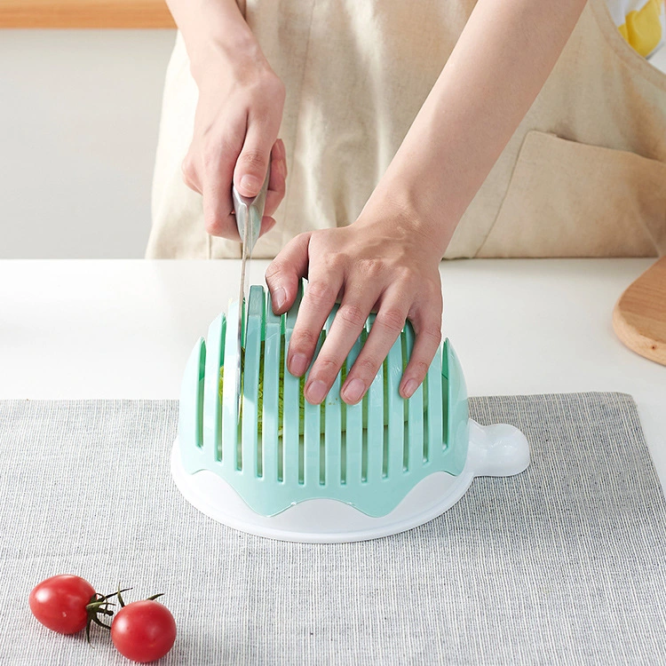 Fruit salad cutting bowl