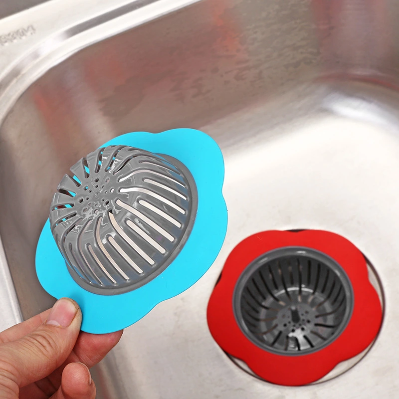 Flower-shaped pool floor drain cover