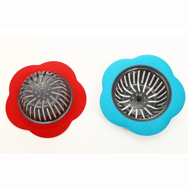 Flower-shaped pool floor drain cover