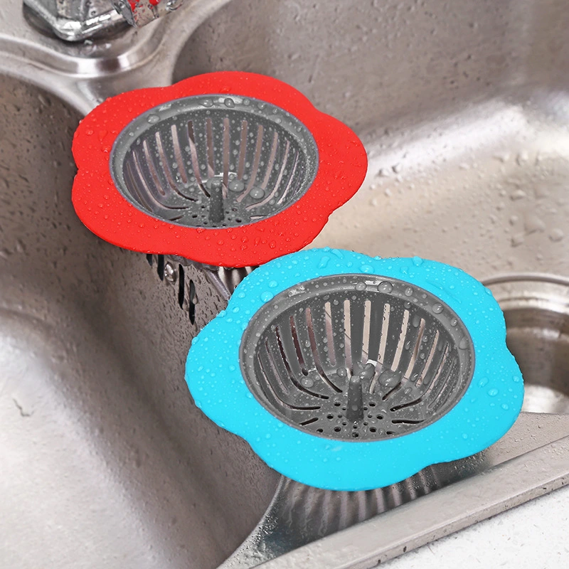 Flower-shaped pool floor drain cover