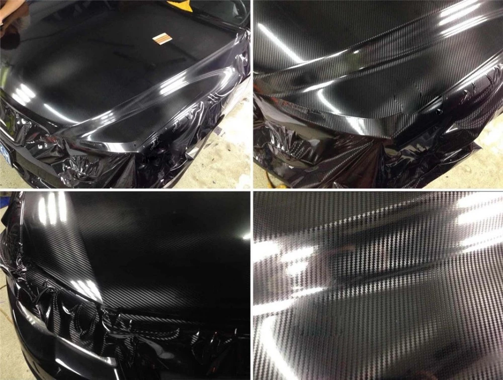 Slitting Inside And Outside Decoration 5d 6D Color Change Sticker Car
