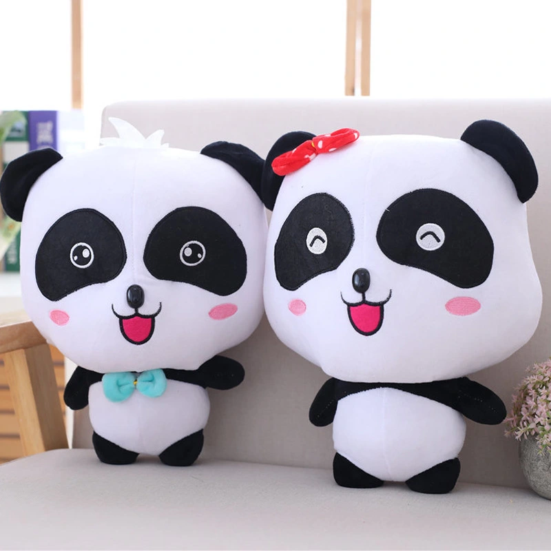 Hot Baby Bus Cute Panda Plush Toy Soft Stuffed