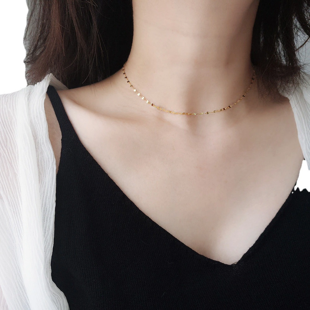 Women's Fashion Temperament Simple Necklace Collarbone Chain