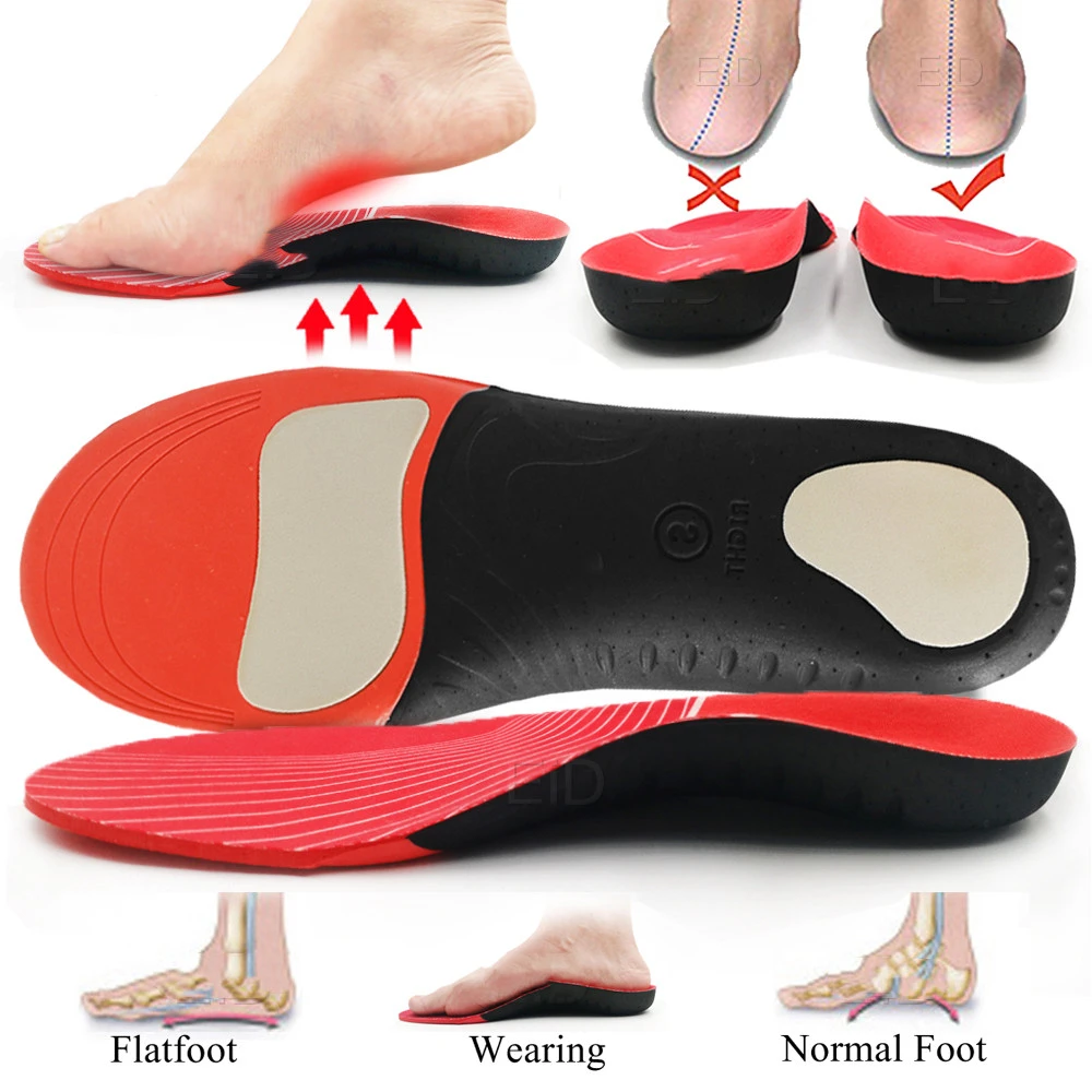 Men's And Women's Sports Arch Support Flatfoot In The Eight External Orthopedic Insoles