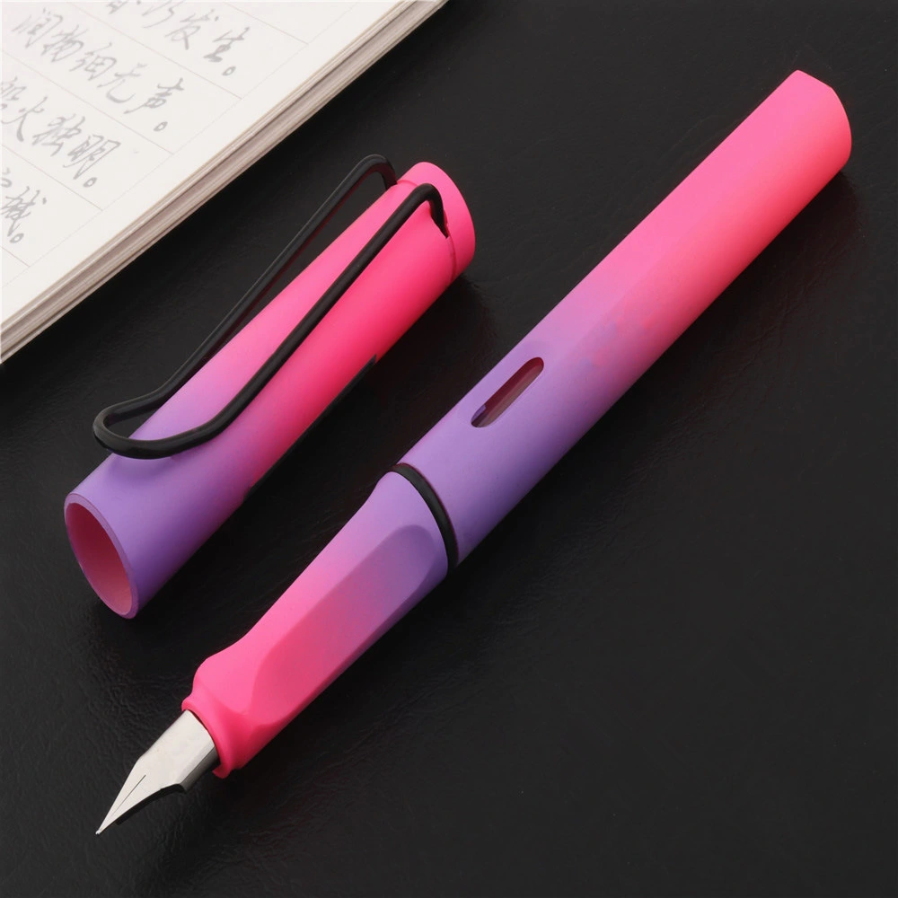 Writing Practice Iridium Fountain Pen Gradient Color