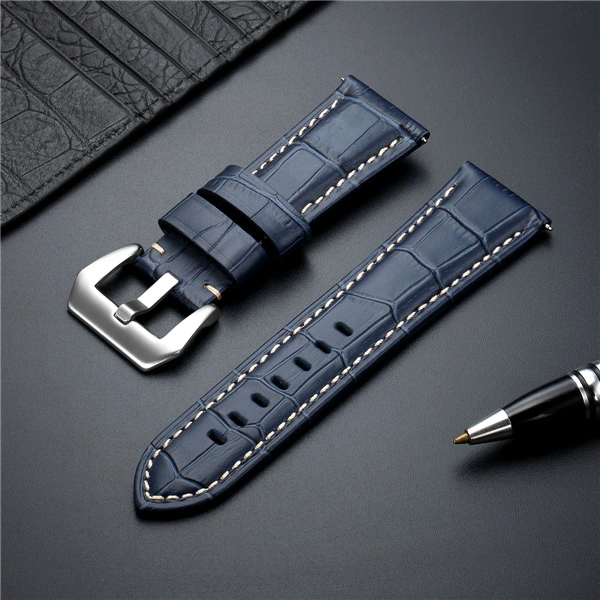 Fashionable Vintage Bamboo Pattern Leather Strap